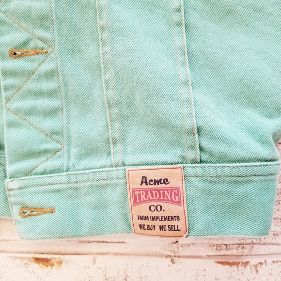 Looney Tunes Warner Bothers Vintage Denim Vest - Picture 7 of 8